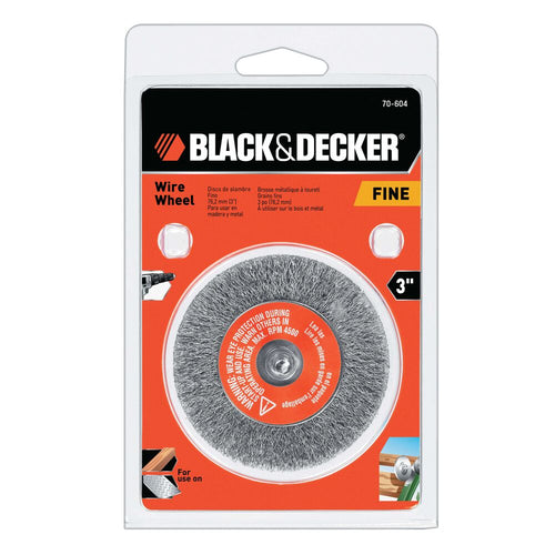 BLACK+DECKER® 3 Fine Wire Wheel