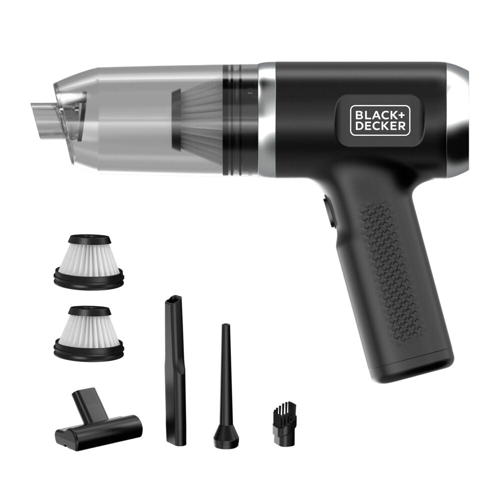 dustbuster® mini 2in1 Cordless Air Tool: Vacuum and Blow | BLACK+