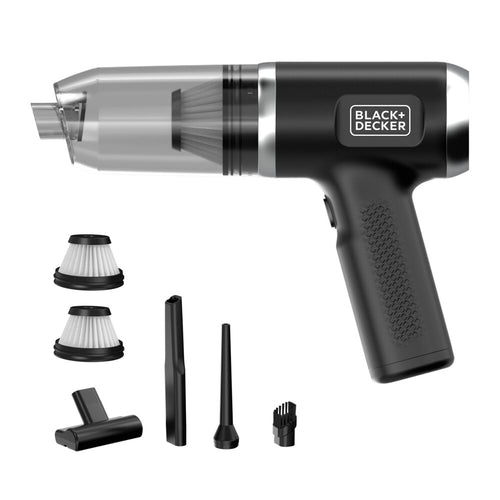BLACK+DECKER® handheld vacuum with filters and multiple attachments