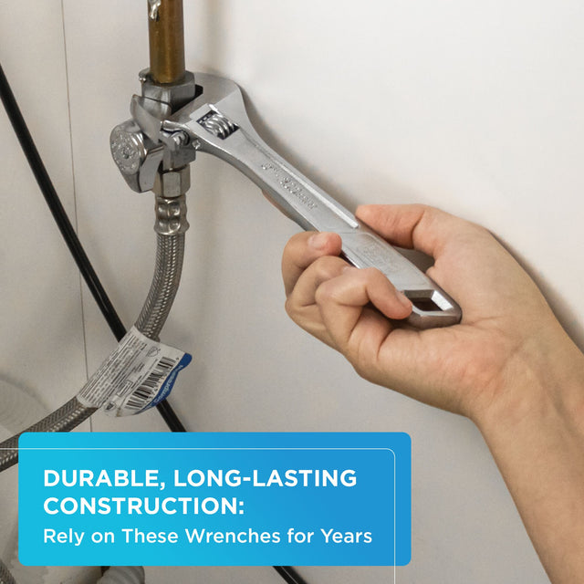 BLACK+DECKER wrenches are durable, long-lasting construction, you can rely on these wrenches for years.