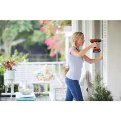 Profile of MAX Lithium Ion 4 Tool Combo Kit including Drill or Driver Circular Saw MOUSE Detail Sander and Light.