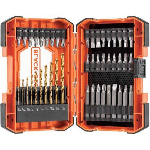 Black and decker 46 Piece Drilling and Screwdriving Set.