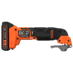 profile of black and decker 20 volt max oscillating tool kit