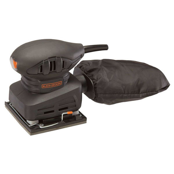 Electric Sander, 1/4 Sheet, 1.5-Amp