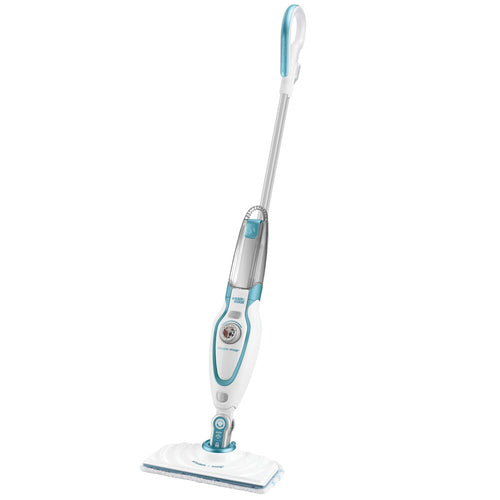 Profile of steam mop with smart select technology.