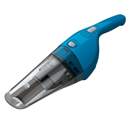 Profile of dustbuster quickclean cordless hand vacuum wet dry.
