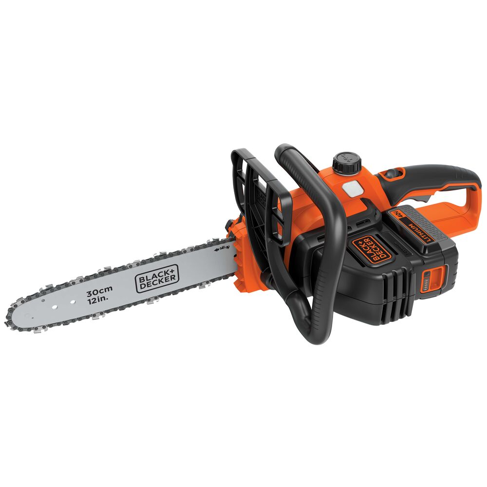 40V MAX* Cordless 12 Inch Chainsaw, Battery and Charger Included | BLACK+DECKER