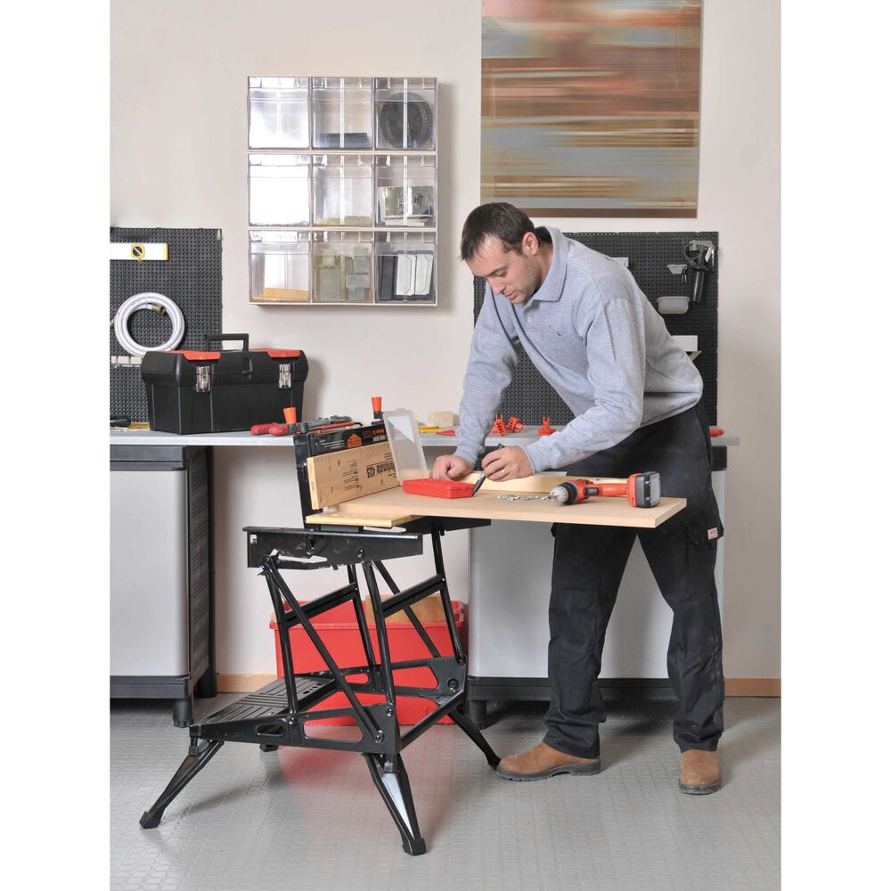 Black & Decker Workmate Plus Portable Workbench Holds up to 550