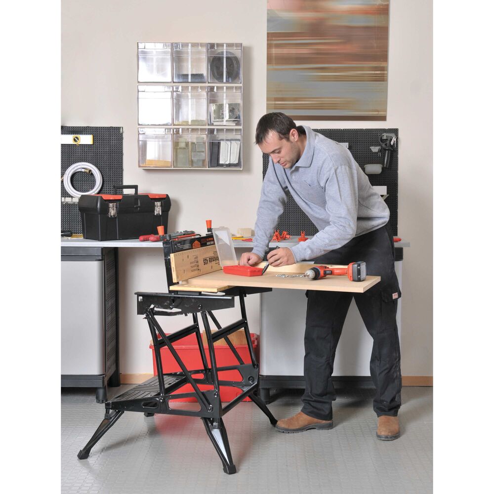 ブルックリンワークス フェアハンドコールマンペトロマックススノーピーク Workmate™ Portable Workbench, 425-To-550-Pound Capacity | BLACK+DECKER