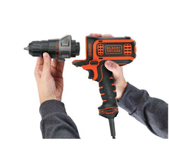 BLACK+DECKER MATRIX™ 2-kit 4A Corded Drill & Oscillating