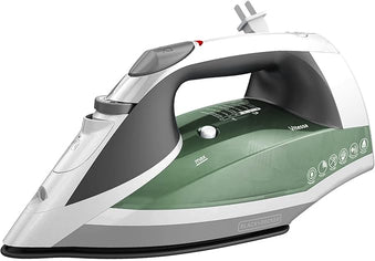  BLACK+DECKER® Textile Iron, Standard, Green