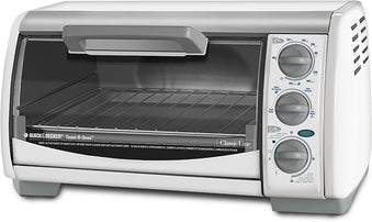 BLACK+DECKER® Toast-R-Oven Classic 4-Slice Countertop Oven, White