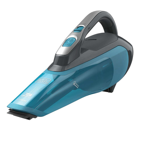 BLACK AND DECKER Profile of Dustbuster AdvancedClean Wet Dry Cordless Hand Vacuum with Extra Filter.