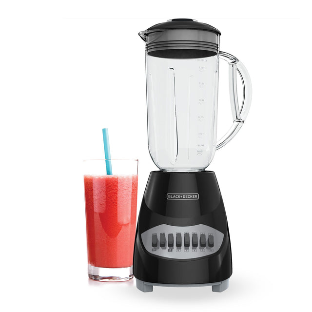 BL2010BG 10-Speed Glass Jar Blender, Black