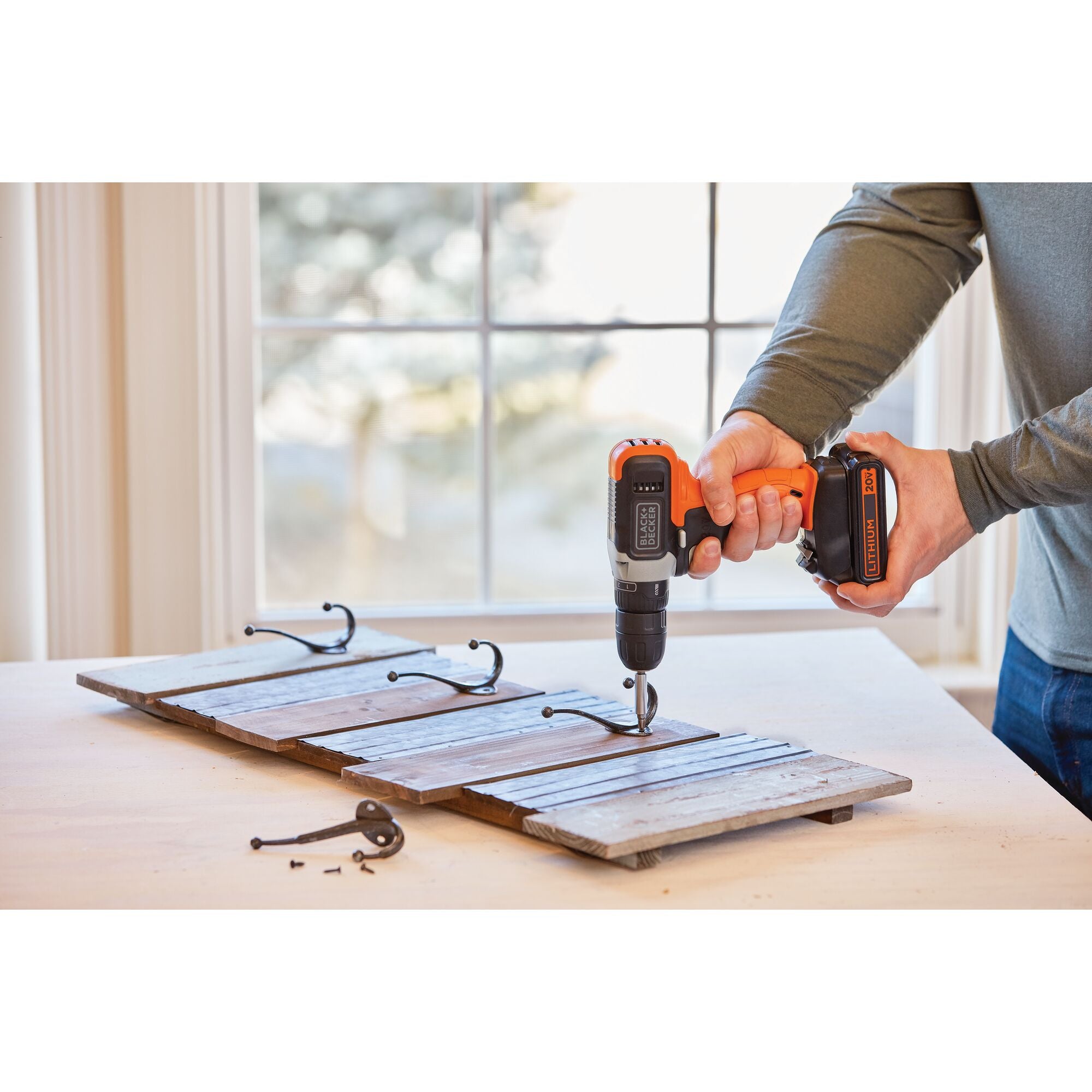 BLACK+DECKER 20V MAX Cordless Drill and Impact Driver, Power Tool