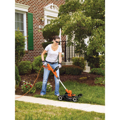  BLACK+DECKER Electric Lawn Mower with Easy-Fit All Purpose  Glove (BESTA512CM & BD505L) : Patio, Lawn & Garden