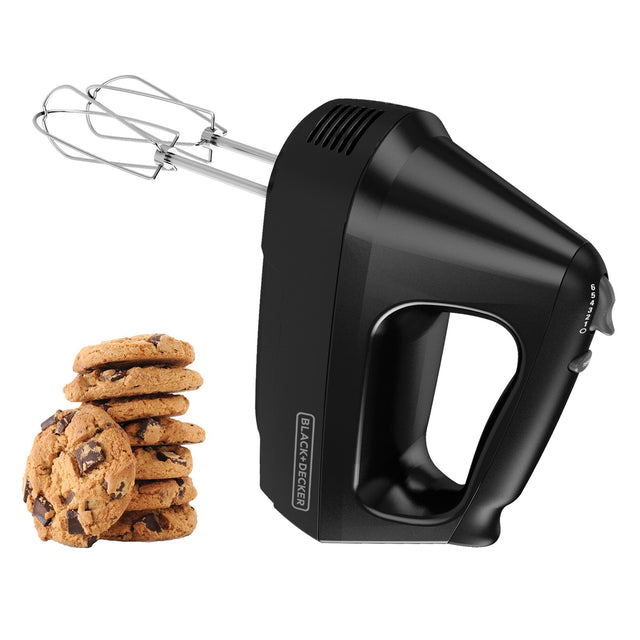 Easy storage hand mixer.