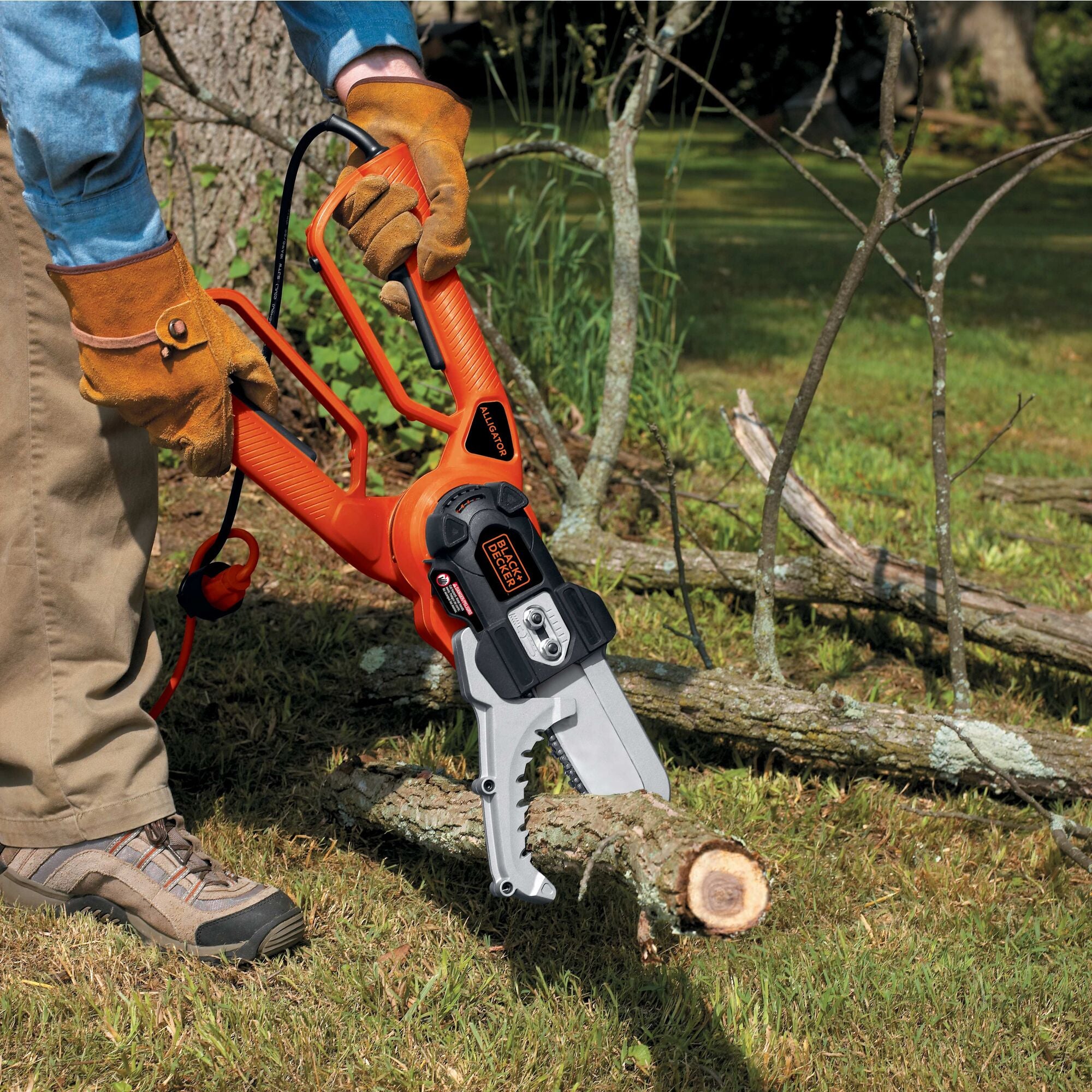 Black & Decker LP1000 Electric Alligator Lopper, 4.5 Amp