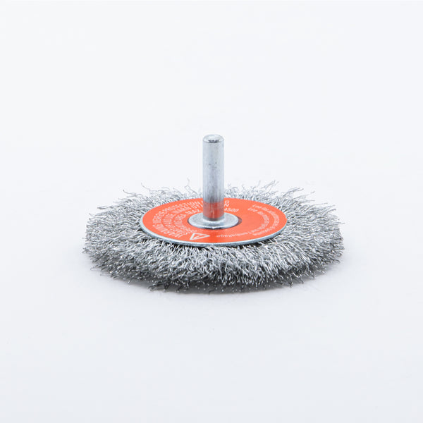 Wire Wheel, 1/4-Inch Crimped, Coarse Shank, 3-Inch