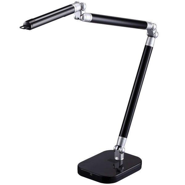 Global Industrial™ 8 Diopter LED Magnifying Lamp With Covered Metal Arm,  Black