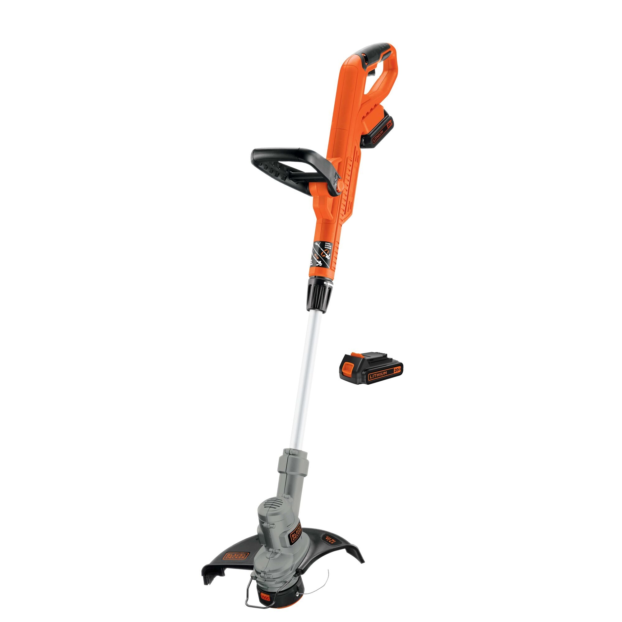 20V MAX* POWERCONNECT™ Cordless 12 Inch String Trimmer and Edger, Battery and Charger Included | BLACK+DECKER