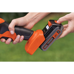 Black Decker 20V Max Cordless Pole Hedge Trimmer, 18-inch (Lpht120).