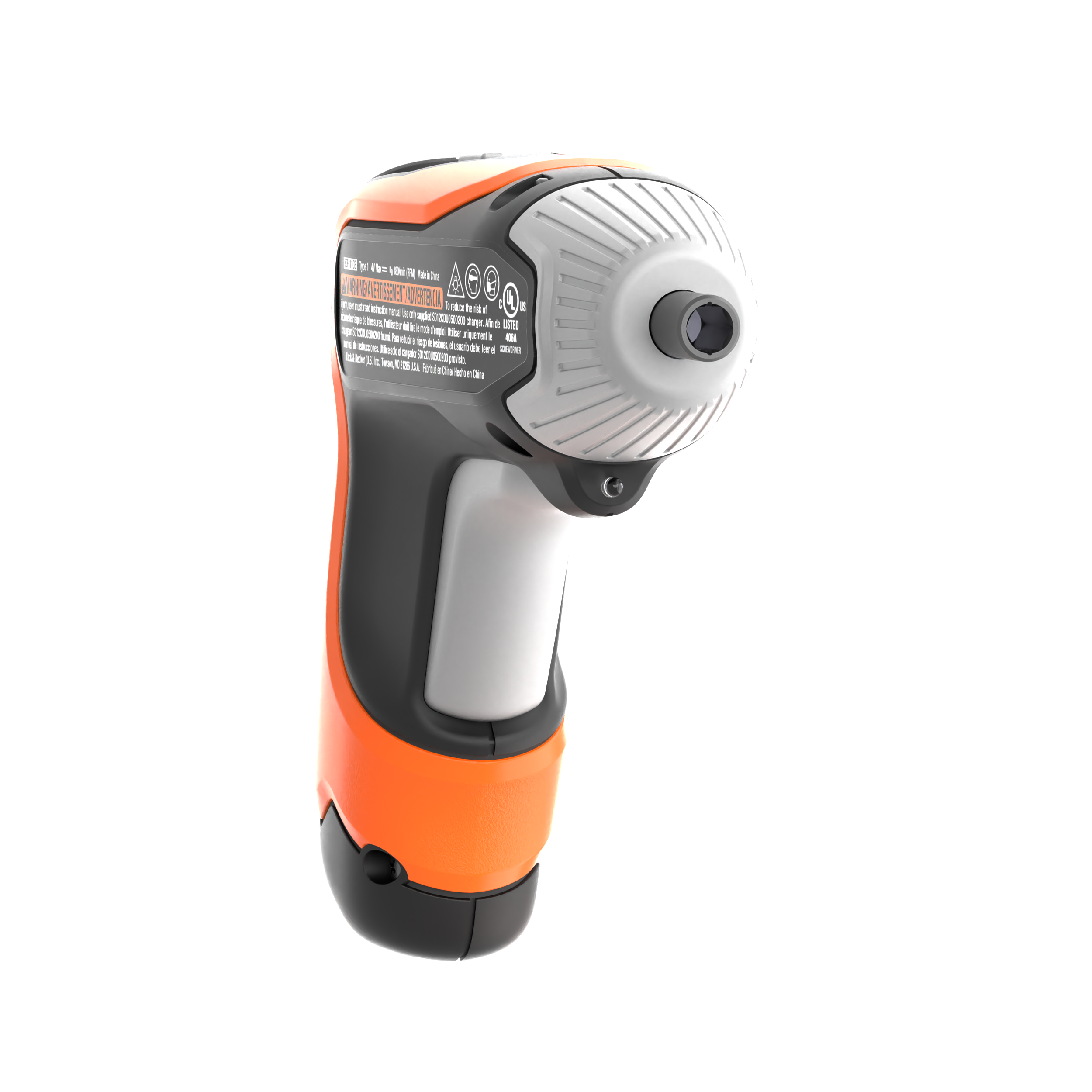 4V Max* Cordless Screwdriver With 1-Inch Screwdriver Bits