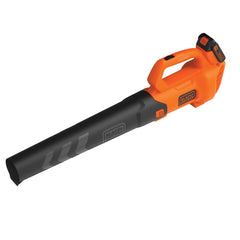 Axial leaf blower and string trimmer combo kit.