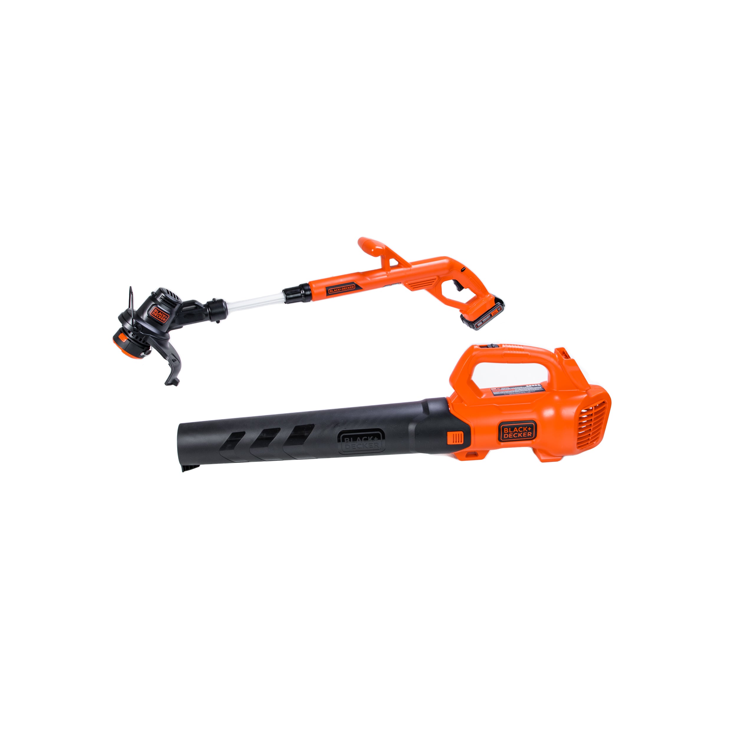 Black & Decker 20 Volt Max Leaf Blower And String Trimmer Combo Kit