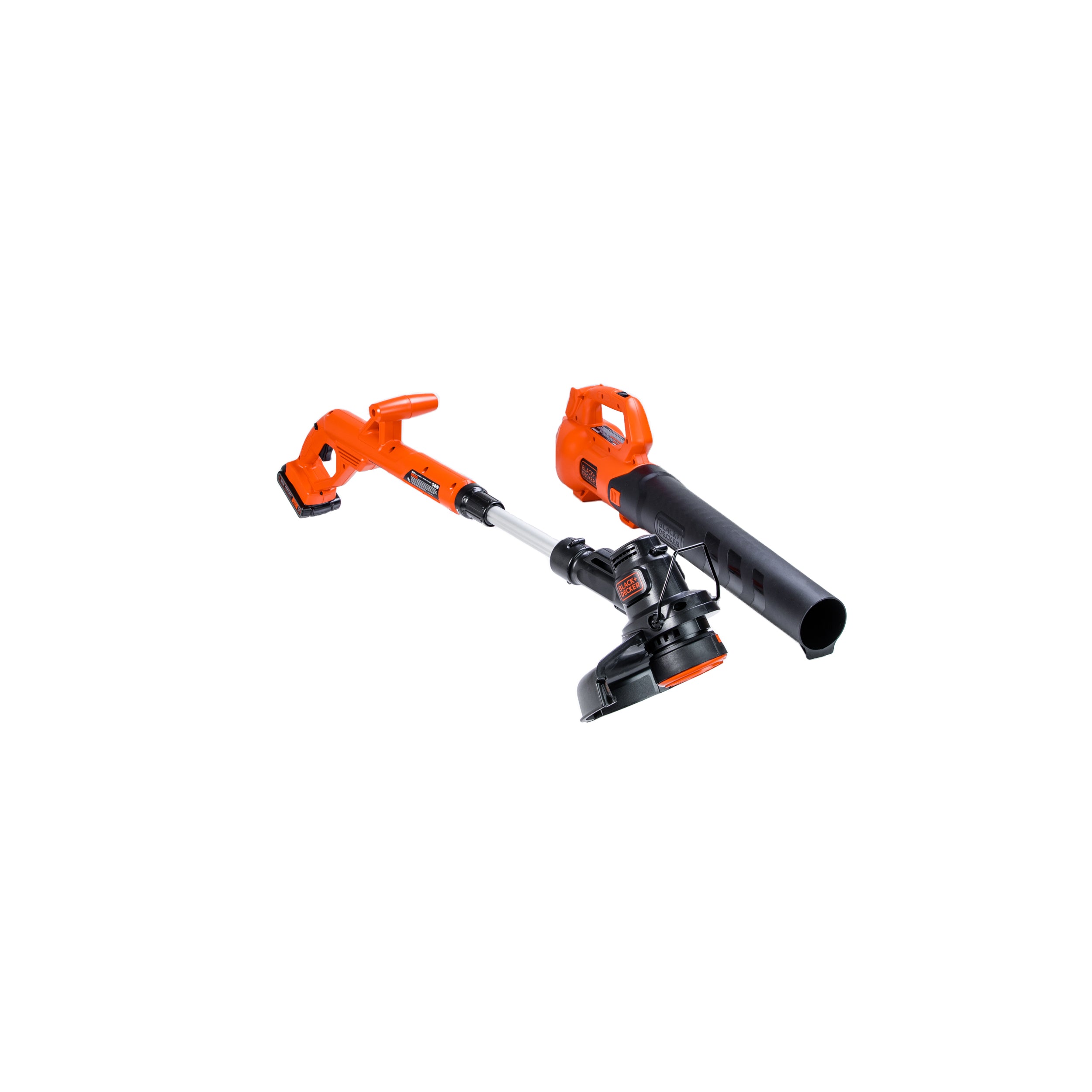 BLACK+DECKER 20V Powerconnect Axial Leaf Blower & String Trimmer Combo Kit  