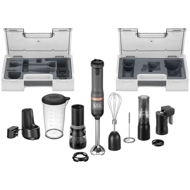 BLACK+DECKER kitchen wand™ 3 Kit No Storage, Grey - BCKM1013K01