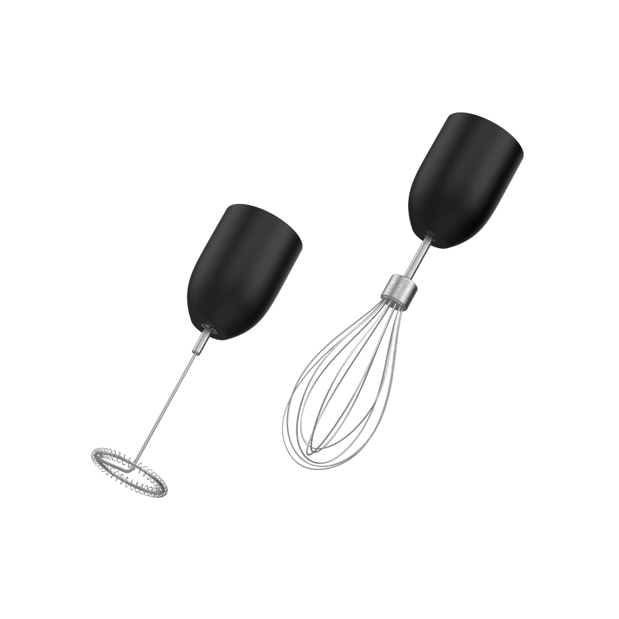 Black and decker milk frother attachment and whisk attachment for kitchen wand.