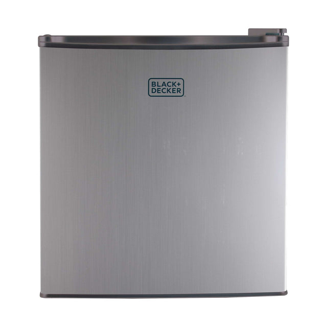  BLACK+DECKER BCRK17B Compact Refrigerator Energy Star Single  Door Mini Fridge with Freezer, 1.7 Cubic Feet, Black : Home & Kitchen