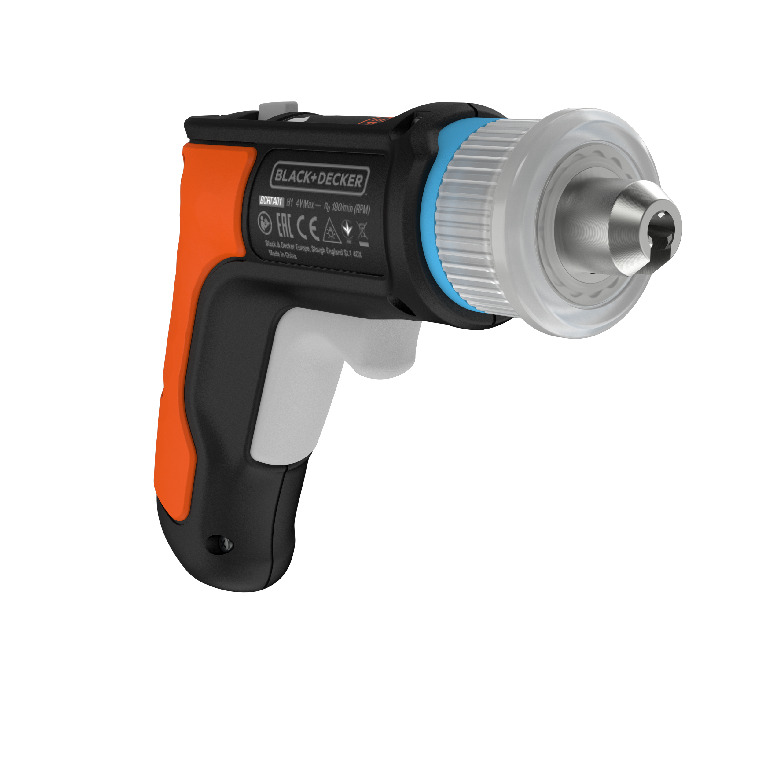 beyond by BLACK+DECKER 4V MAX Cordless Screwdriver, Hex, L-Shaped, 2-Inch  Assorted Bits (BCRTA601APB) , Orange $13.37