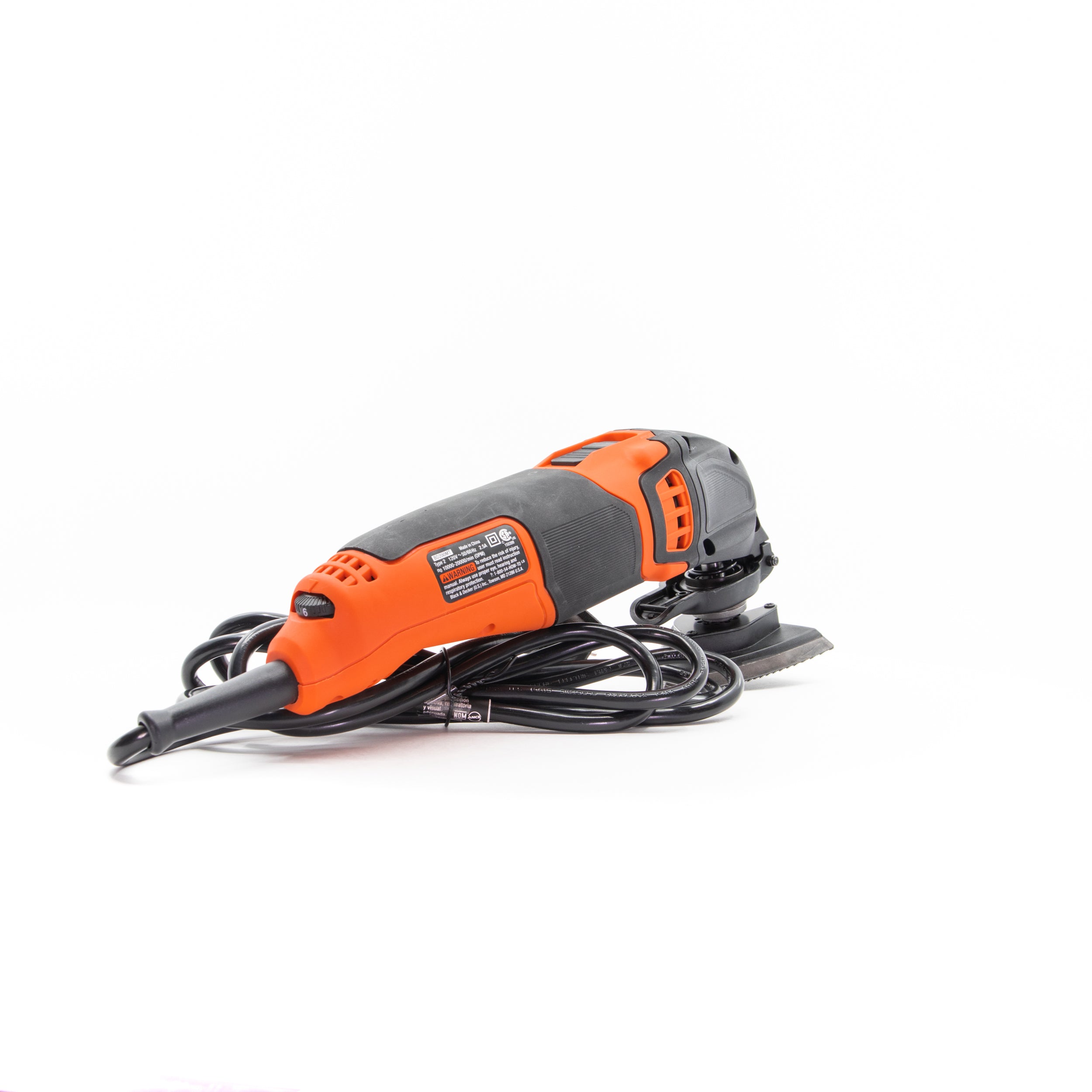 BLACK+DECKER 20V MAX Oscillating Tool, MultiTool, 6-speed, Tool Only  (BDCOS20B)