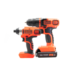 BLACK+DECKER BDCMS20B 20V Cordless Mouse Sander, Baretool with BLACK+DECKER  LD120VA 20-Volt Max Lithium Drill/Driver with 30 Accessories