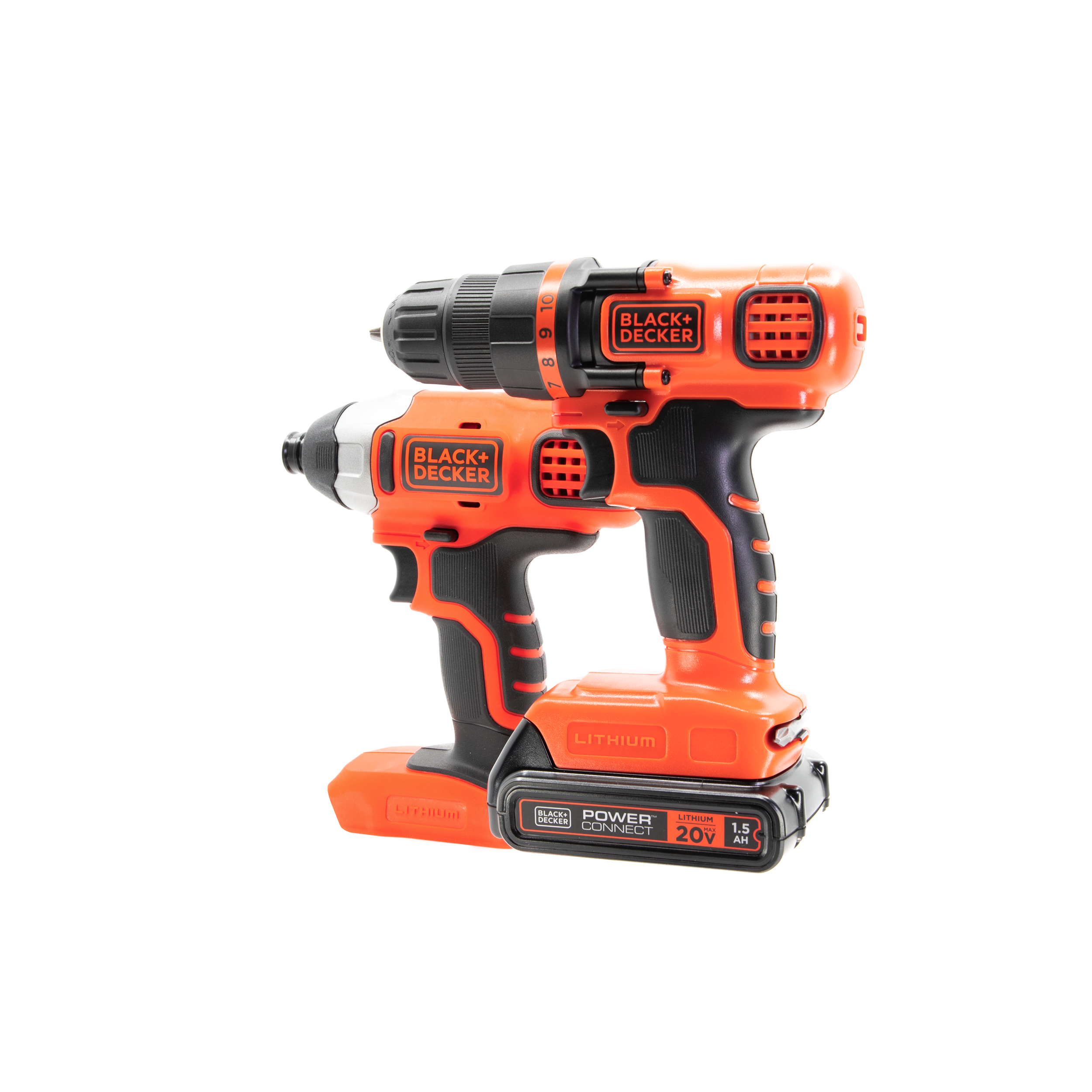  BLACK+DECKER 20V MAX Cordless Drill and Impact Driver, Power  Tool Combo Kit with Battery and Charger (BD2KITCDDI) : Tools & Home  Improvement