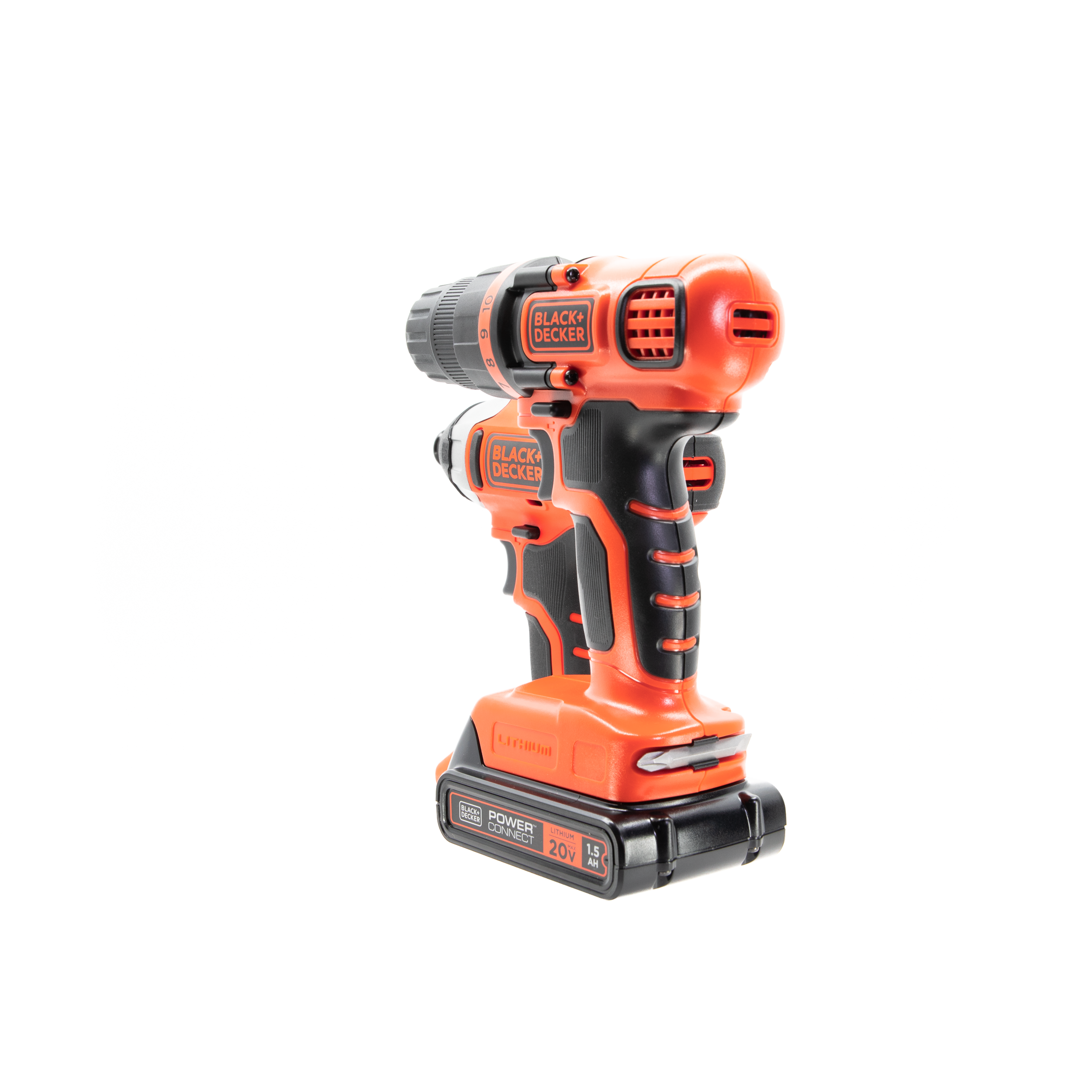 BLACK+DECKER 18V Cordless Impact Driver with Battery and Charger