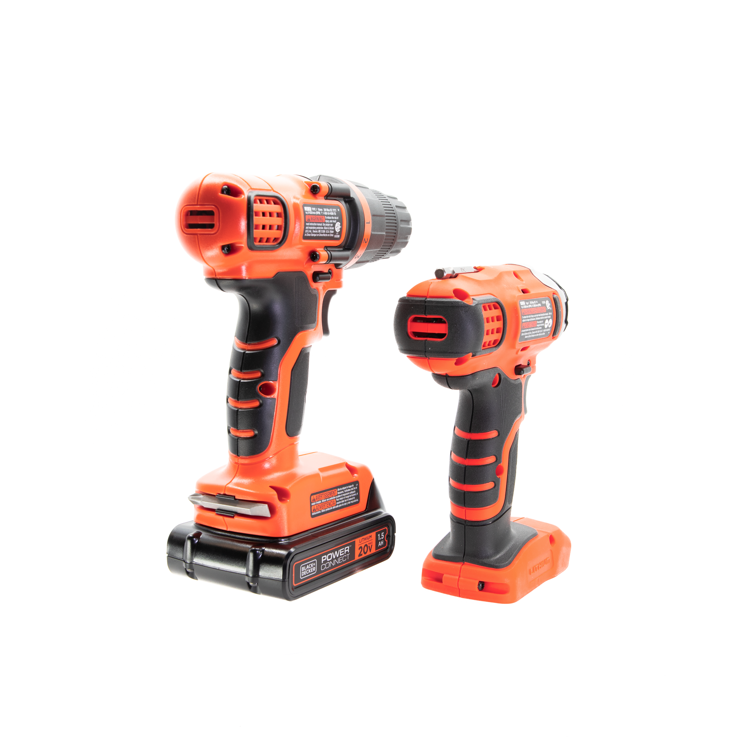 BLACK+DECKER 20V MAX Cordless Drill and Impact Driver, Power Tool Combo Kit  with Battery and Charger (BD2KITCDDI) 20V MAX* Drill/Driver and Impact  Combo Kit 