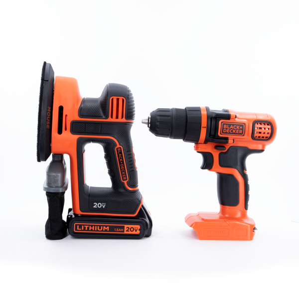 20V MAX* POWERCONNECT™ Cordless Drill|Driver & MOUSE™ Detail Sander