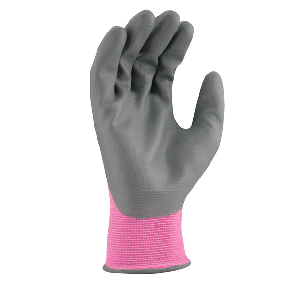 Pink Ladies Foam Nitrile Grip Glove