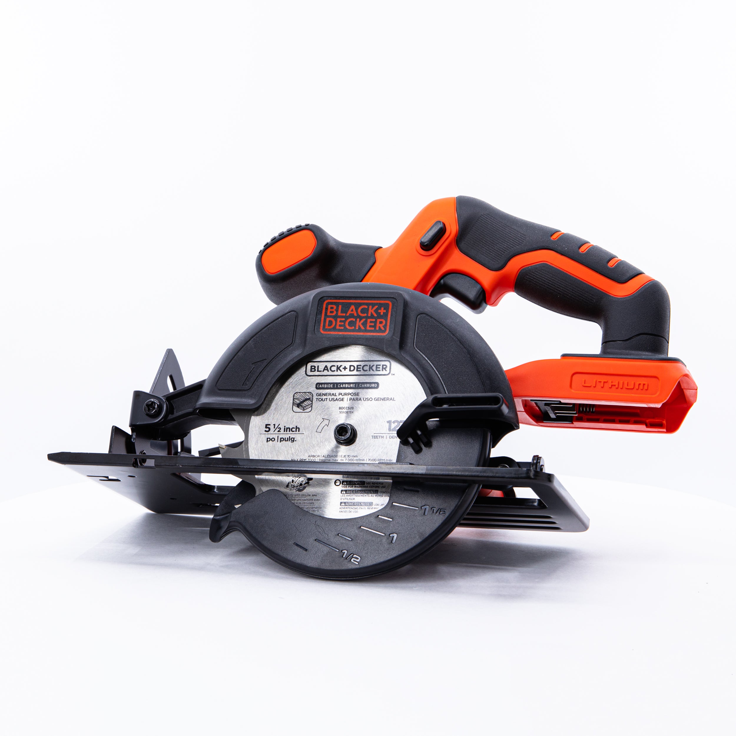 Black+decker BDCCS20B 20-Volt Max Circular Saw Bare Tool, 5-1/2-Inch