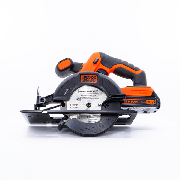 BLACK+DECKER 20-volt Max 5-1/2-in Cordless Circular Saw (Bare Tool