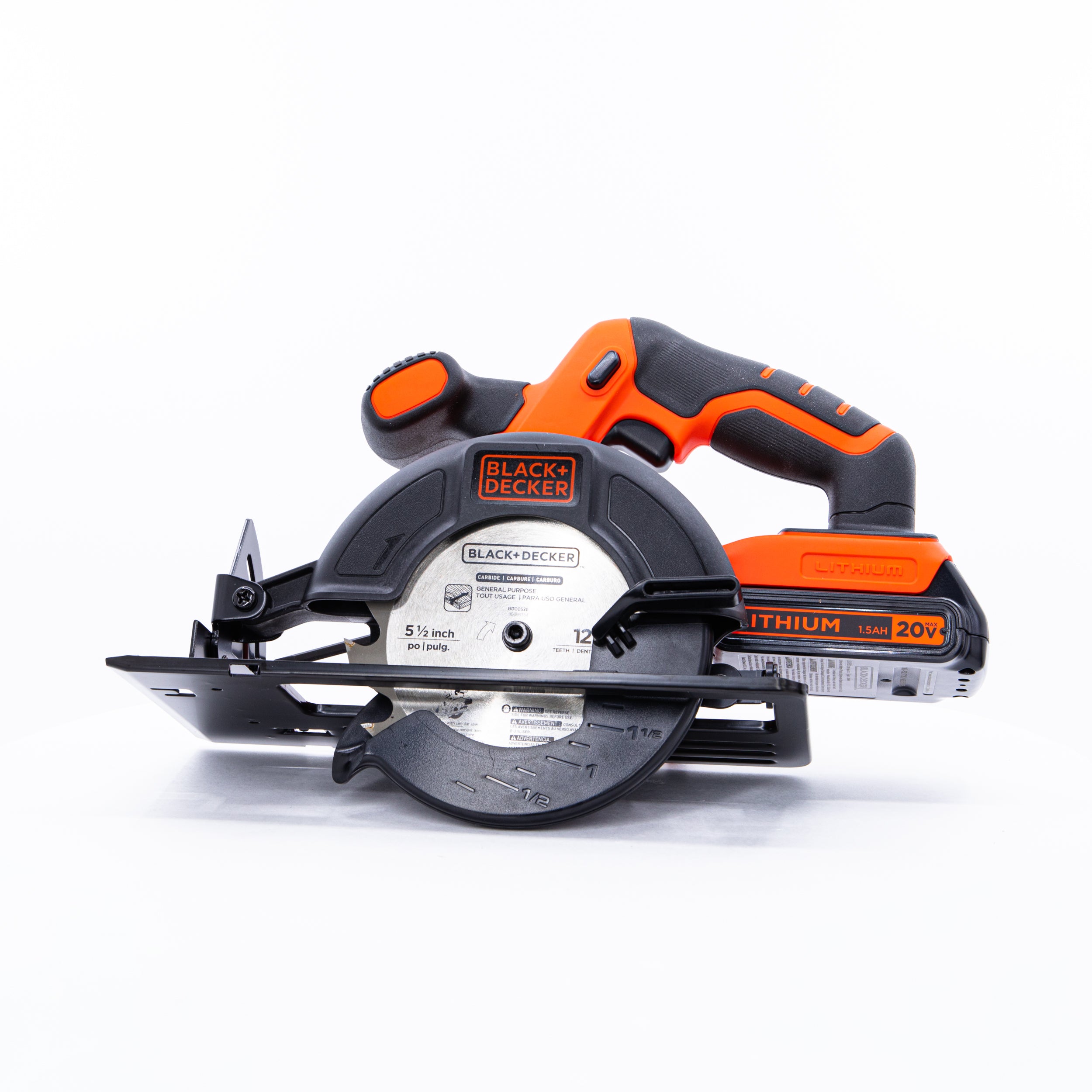 20V MAX* POWERCONNECT™ 5-1/2 in. Cordless Circular Saw, Tool Only |  BLACK+DECKER