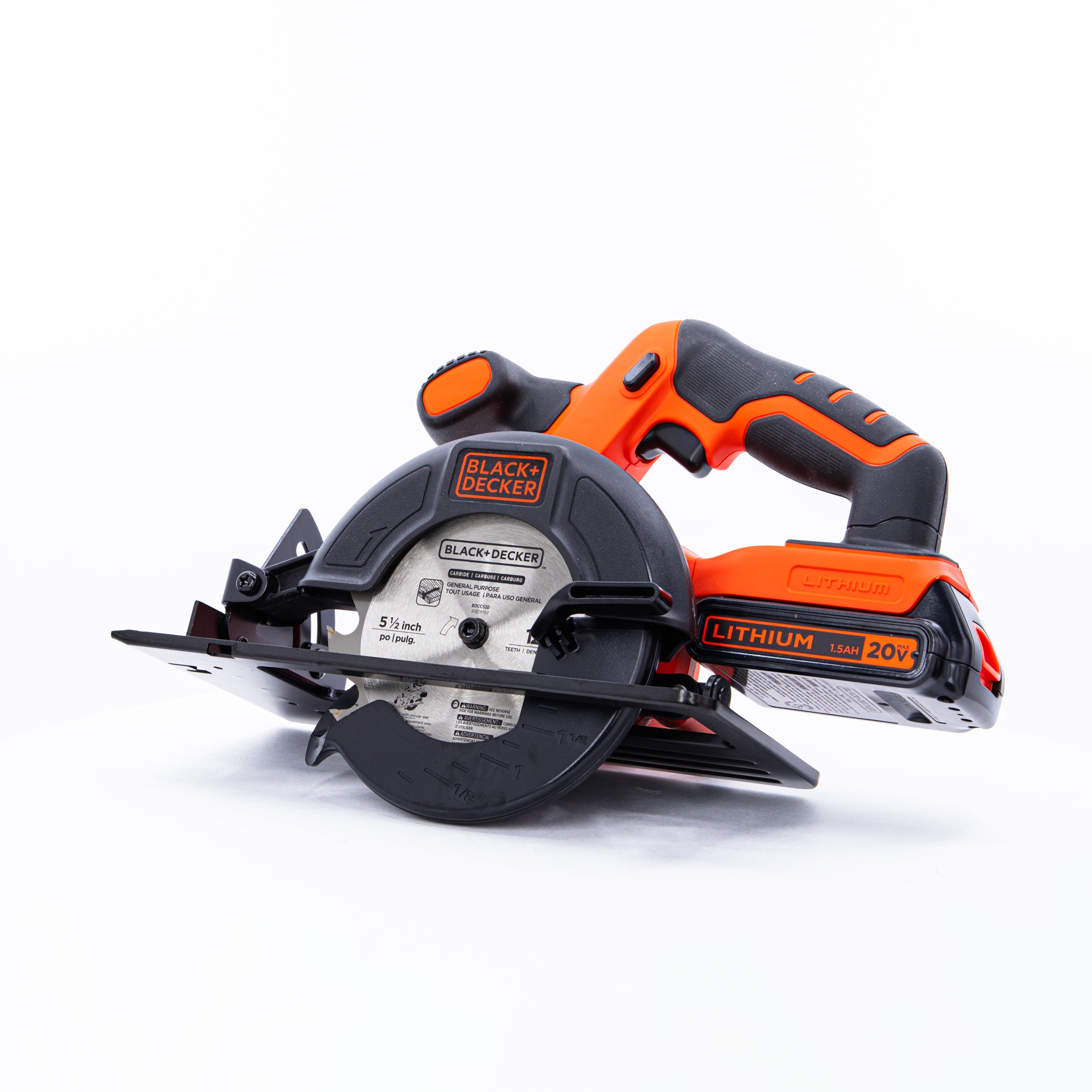 20V MAX* POWERCONNECT™ 5-1/2 In. Cordless Circular Saw | BLACK+DECKER