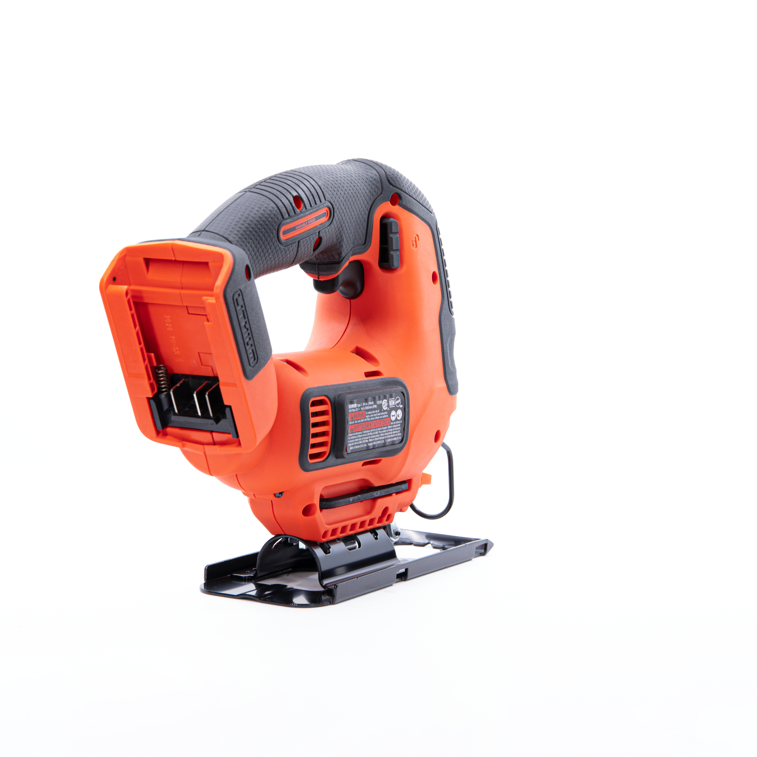 BLACK+DECKER 20V MAX Lithium-Ion Cordless Jig Saw (Tool Only) BDCJS20B -  The Home Depot