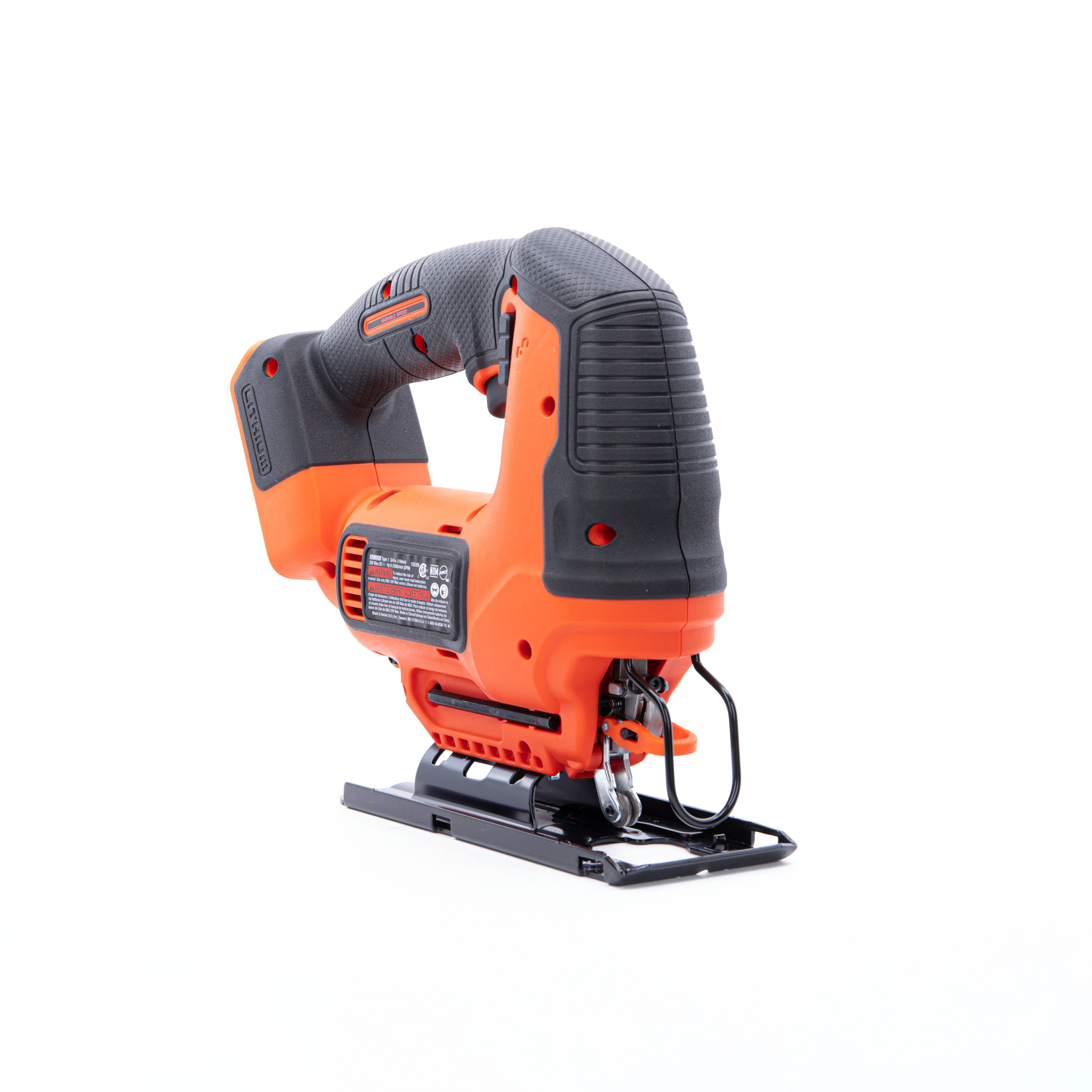 20V MAX* POWERCONNECT™ Cordless Jig Saw (Tool Only) | BLACK+DECKER
