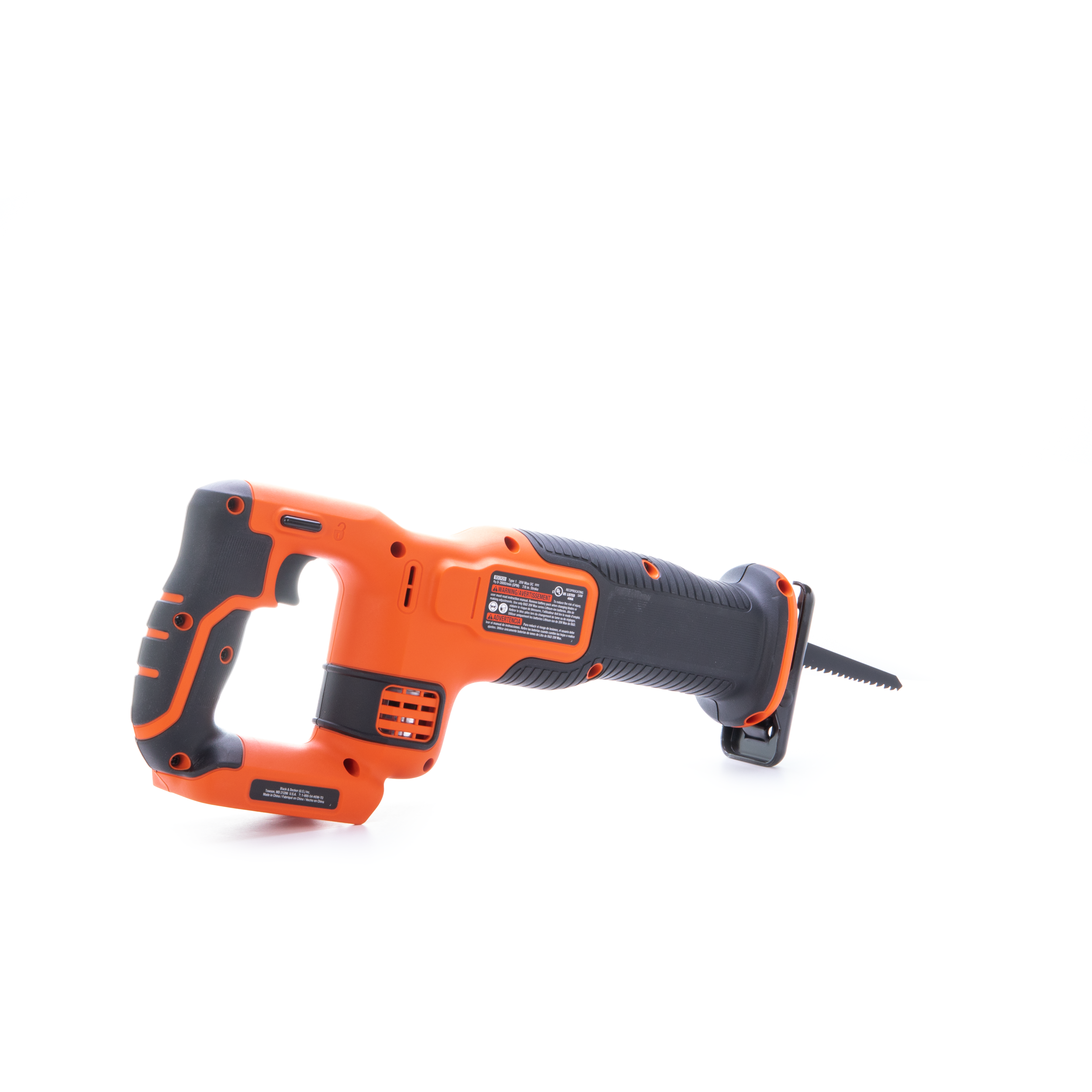 20V MAX* POWERCONNECT™ 7/8 In. Cordless Reciprocating Saw | BLACK+DECKER