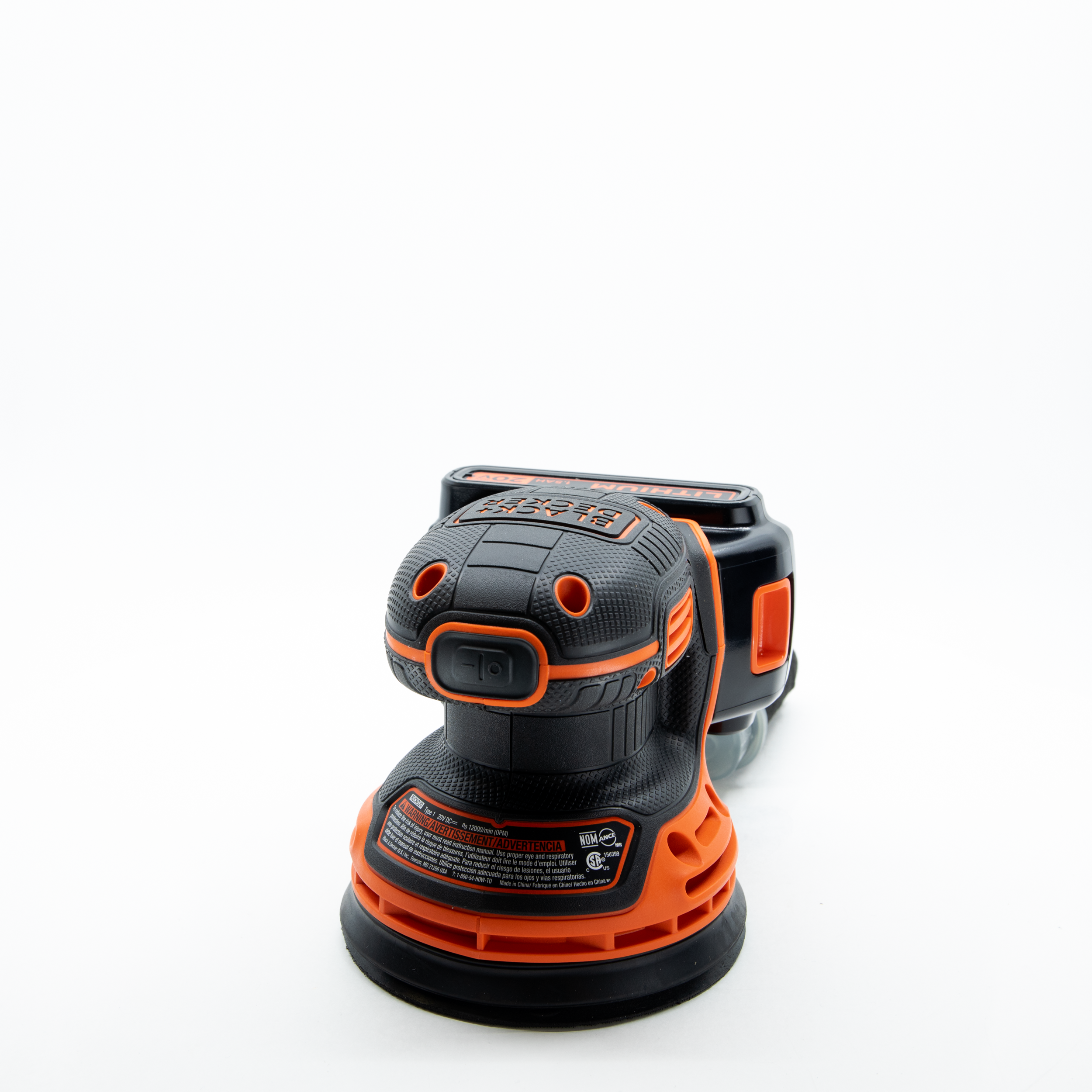 Black+Decker 20V MAX Cordless 5 in. Random Orbit Sander Kit