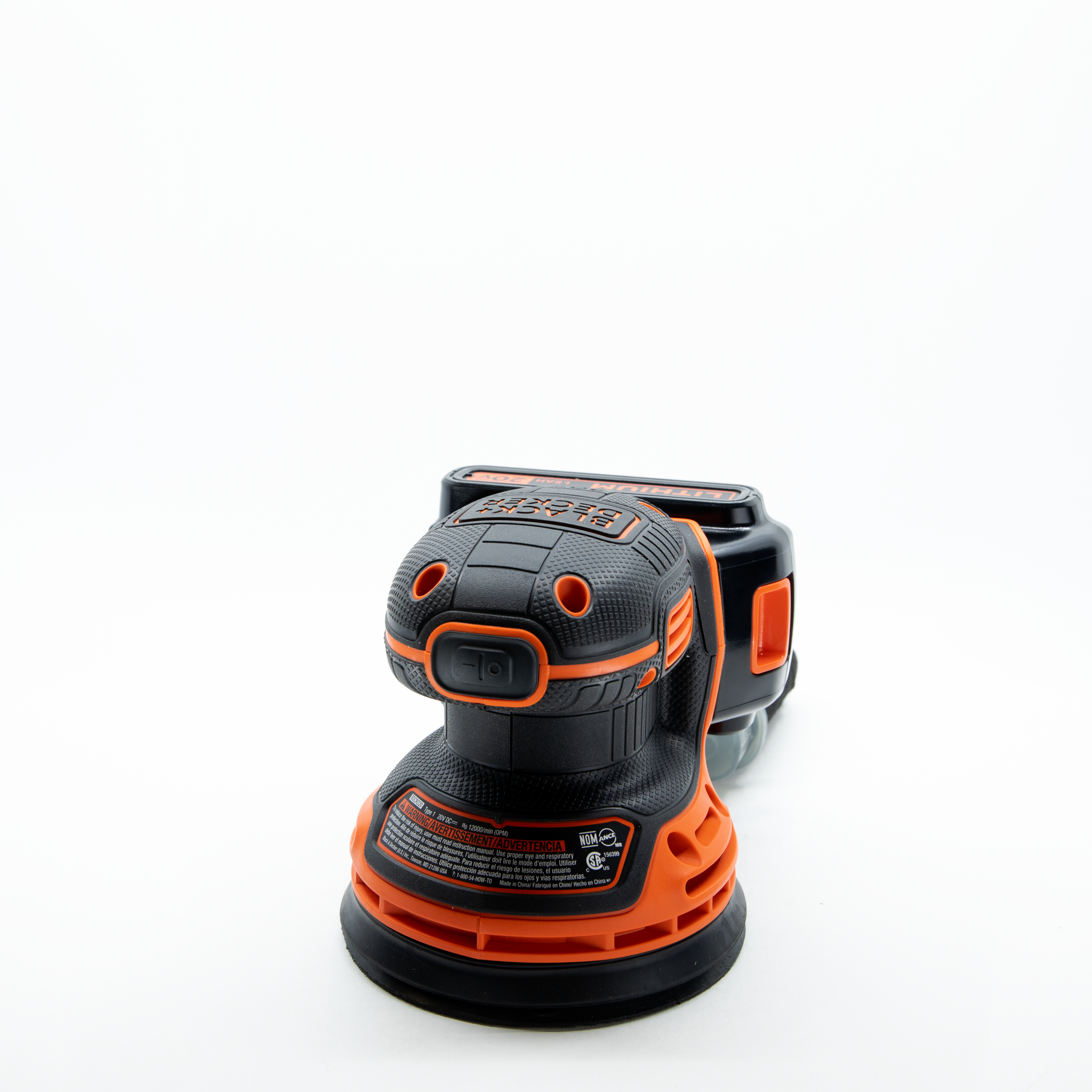 20V MAX* Random Orbital Sander, Cordless | BLACK+DECKER